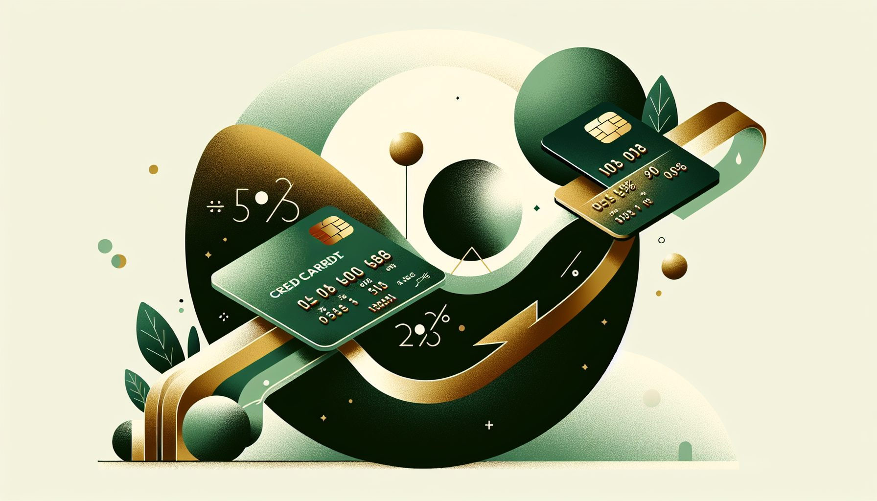 Balance transfer illustrated with card-to-card flow